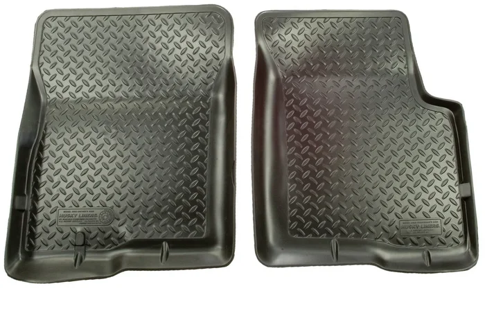 2004-2012 Nissan Armada/Titan/Infiniti QX56 Classic Style Black Floor Liners by Husky Liners (36611)