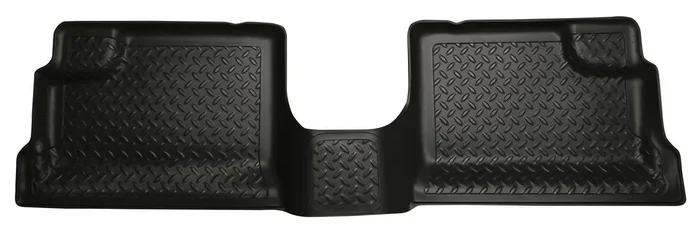 2011-2012 Jeep Wrangler Unlimited (4DR) Classic Style 2nd Row Black Floor Liners by Husky Liners (60551)