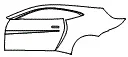 2023 Aston Martin Vantage Coupe Door and Rear Fender Kit – PPF