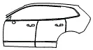 2023 Volvo XC60 Ultimate Door and Rear Fender Kit – PPF
