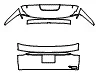 2025 Lexus TX 500h F Sport Performance Hatch Kit – PPF
