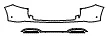2025 Mercedes Benz EQB SUV 350 4MATIC Rear Bumper Kit – PPF