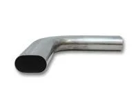 3.5 ” Oval 90 degree Mandrel Bend, 5.25 ” CLR, 6 ” x 6 ” leg length by Vibrant Performance