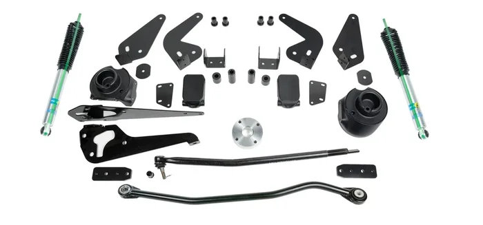 3 ” DualSport Suspension, 2014-2018 RAM 3500 Diesel & Air Ride +1.0 “AxlFwd