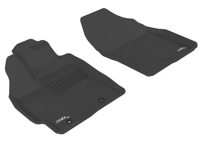 3D MAXpider 2010-2011 Toyota Prius Kagu 1st Row Floormat – Black