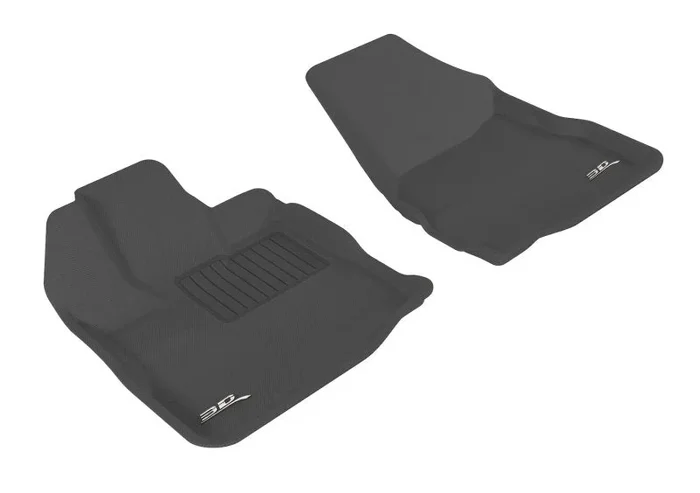 3D MAXpider 2010-2017 Chevrolet/GMC Equinox/Terrain Kagu 1st Row Floormat – Black