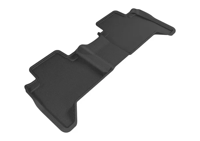 3D MAXpider 2016-2020 Toyota Tacoma Double Cab Kagu 2nd Row Floormats – Black