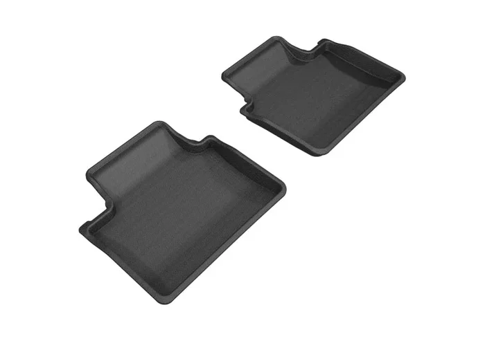 3D MAXpider 2017-2019 Porsche Panamera Kagu 2nd Row Floormats – Black