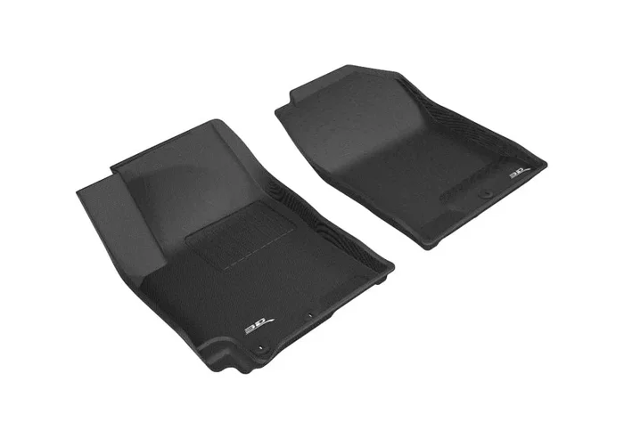 3D MAXpider 2018-2020 Kia Rio/Rio 5-Door Kagu 1st Row Floormat – Black