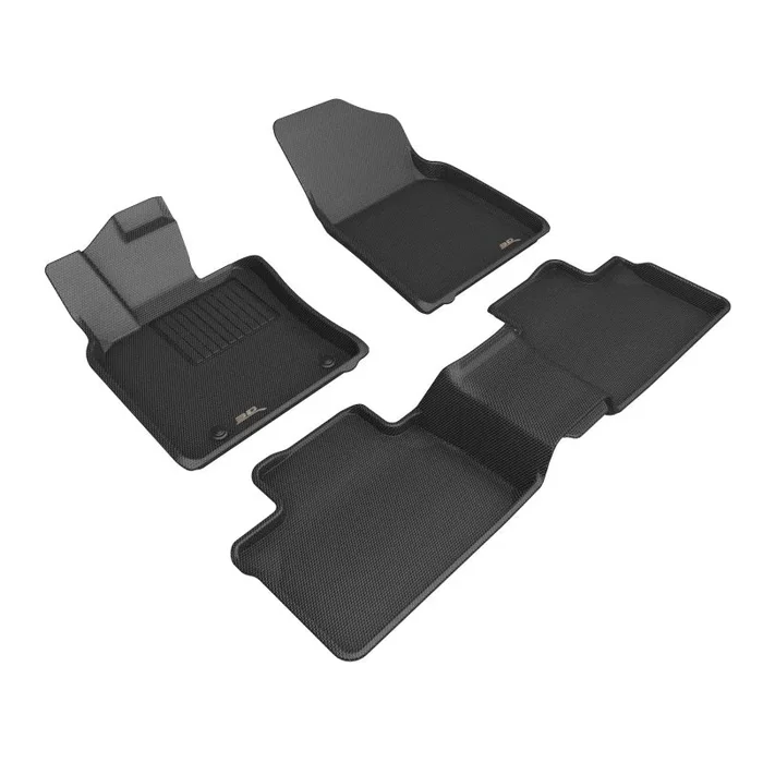 3D MAXpider 2025+ Toyota Camry Kagu 1st & 2nd Row Floormats – Black