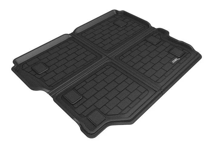 3D MAXpider Cargo Liner Jeep Wrangler JK (21-24) Cross Fold Kagu Black Rubber – w/ or w/o Subwoofer