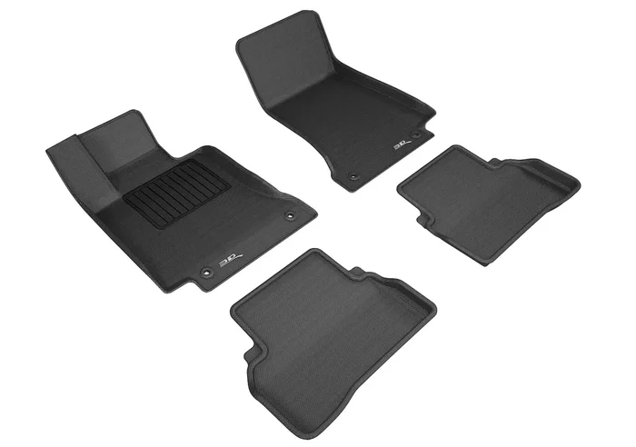 3D MAXpider Floor Mats Mercedes C43 AMG Sedan (17-21) All-Weather Kagu Series – Front or Second Row