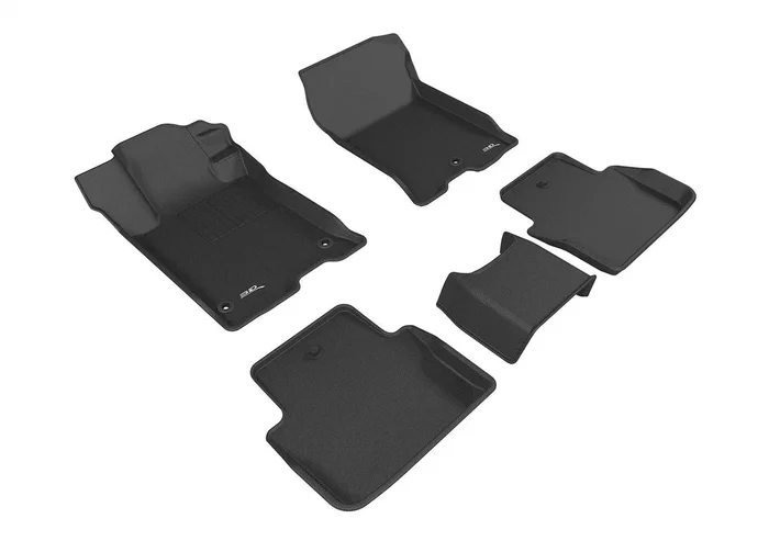 3D MAXpider L1AC00901509 – KAGU Floor Mat Black 5 pc. 2 Front Row 3 2nd