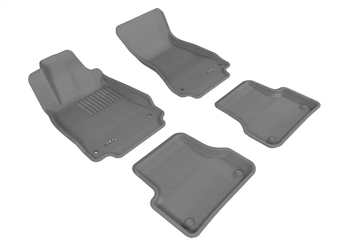 3D MAXpider L1AD02301501 – KAGU Floor Mat Gray 4 pc. 1st/2nd Row Front and Rear