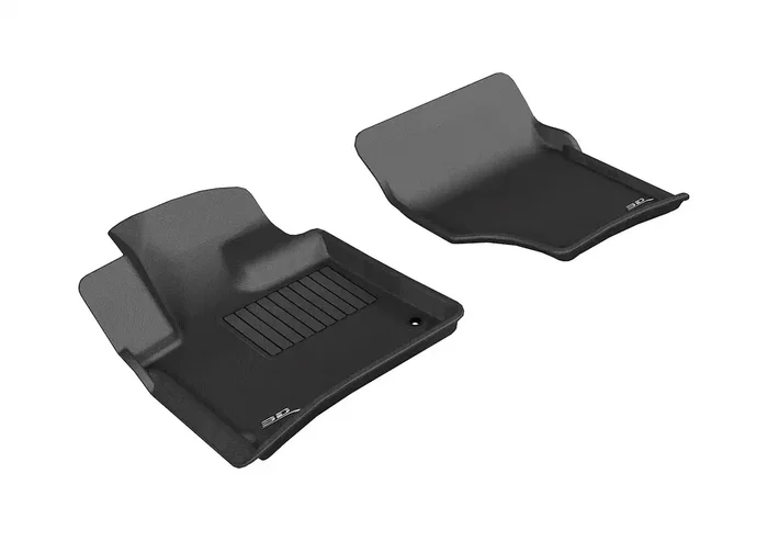 3D MAXpider L1AD02611509 – KAGU Floor Mat Black 2 pc. Front