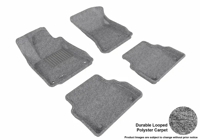 3D MAXpider L1AD03102201 – CLASSIC Floor Mat Gray 4 pc. Front and Rear [Available While Supplies Last]