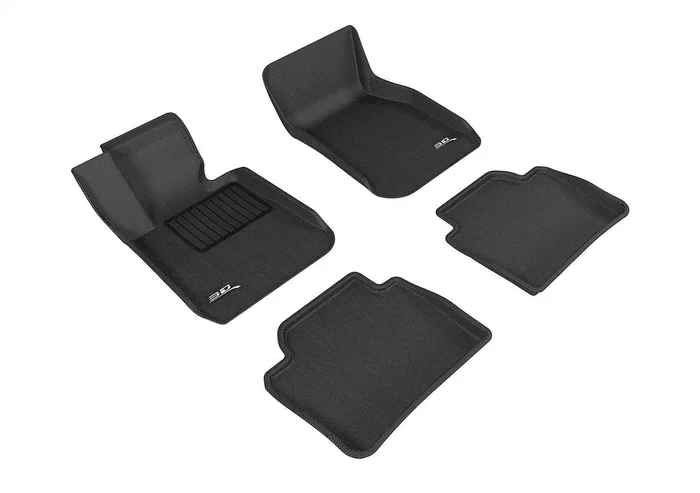 3D MAXpider L1BM03701509 – KAGU Floor Mat Black 4 pc. Front and Rear
