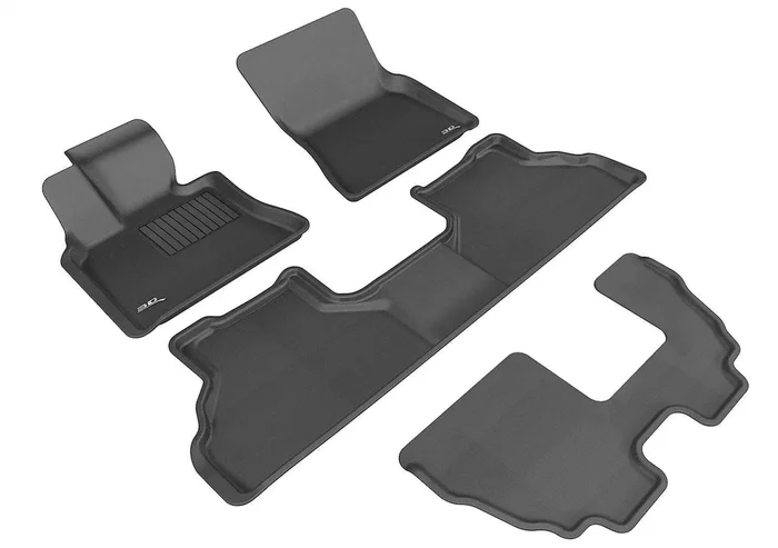 3D MAXpider L1BM05101509 – KAGU Floor Mat Black 4 pc. 2 Front Row 1 2nd 3rd
