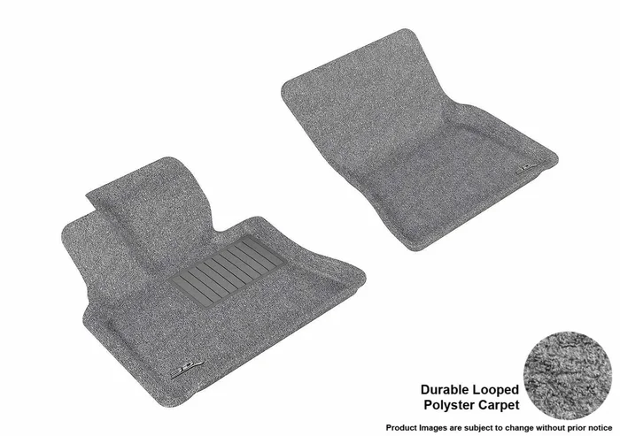 3D MAXpider L1BM05112201 – CLASSIC Floor Mat Gray 2 pc. Front [Available While Supplies Last]