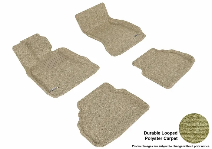 3D MAXpider L1BM05302202 – CLASSIC Floor Mat Tan 4 pc. Front and Rear [Available While Supplies Last]