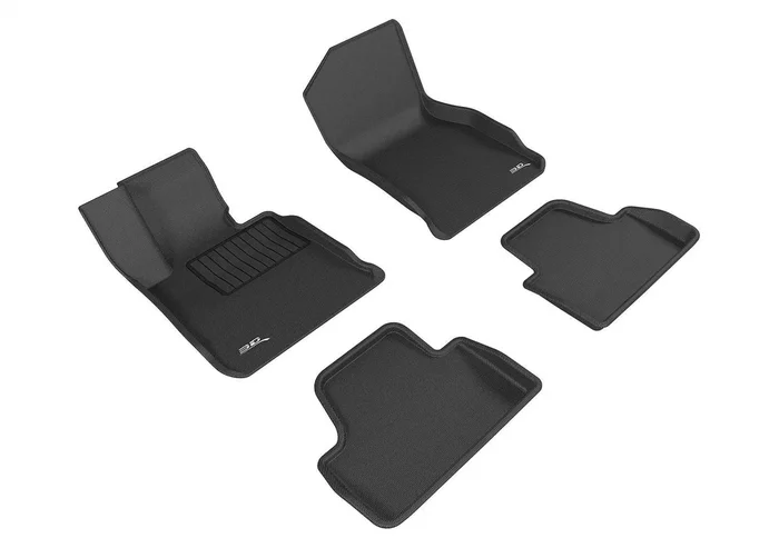 3D MAXpider L1BM06801509 – KAGU Floor Mat Black 4 pc. Front and Rear