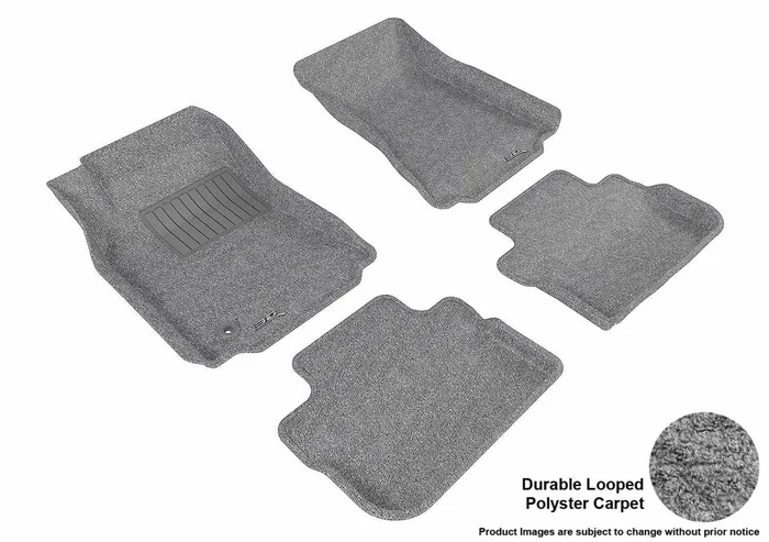 3D MAXpider L1CD00702201 – CLASSIC Floor Mat Gray 4 pc. Front and Rear [Available While Supplies Last]
