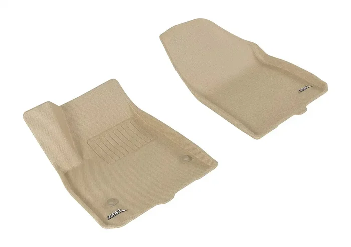 3D MAXpider L1CD01611502 – KAGU Floor Mat Tan 2 pc. Front