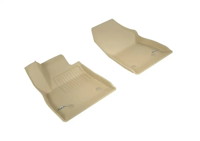 3D MAXpider L1CH07611502 – KAGU Floor Mat Tan 2 pc. Front