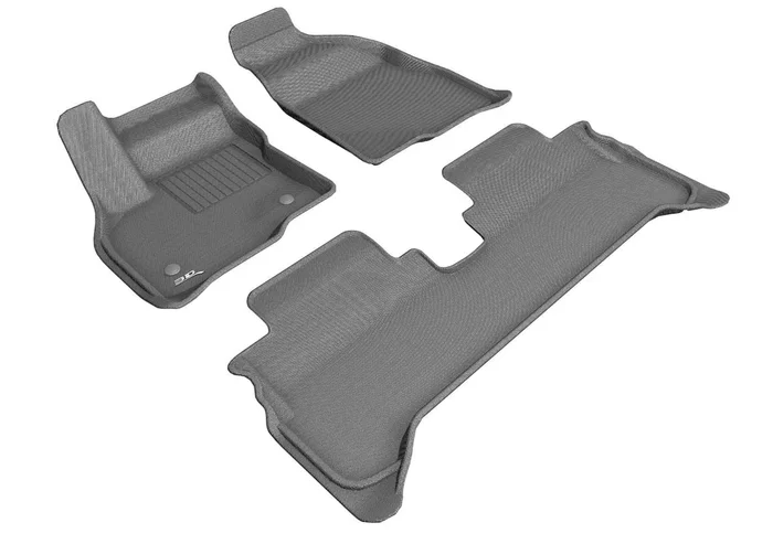3D MAXpider L1CH08701501 – KAGU Floor Mat Gray 3 pc. 2 Front Row 1 2nd
