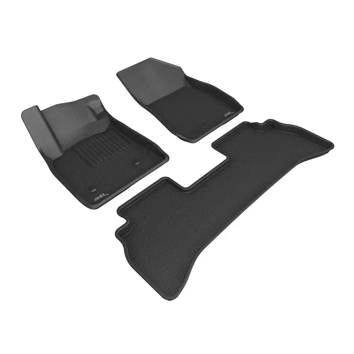 3D MAXpider L1CH10301509 – KAGU Floor Mat Black 5 pc. 2 Front Row 3 2nd