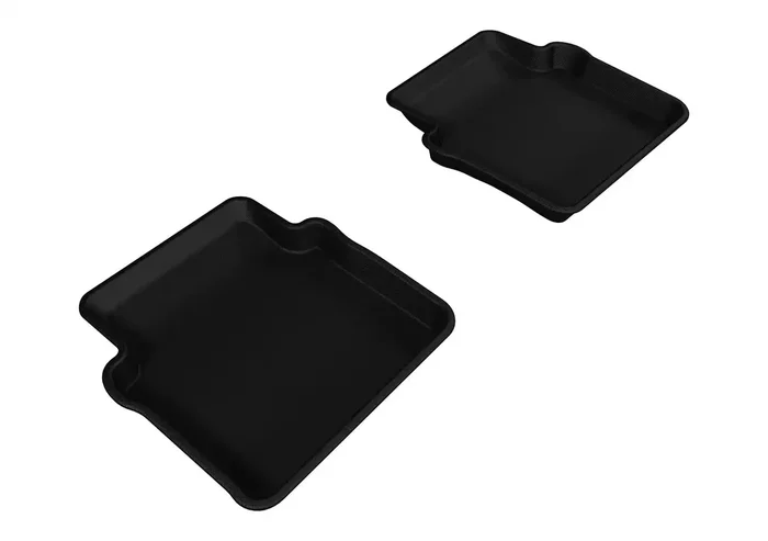3D MAXpider L1CY00221509 – KAGU Floor Mat Black 2 pc. Rear [Available While Supplies Last]