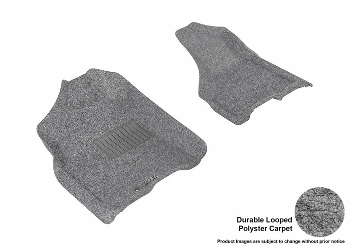 3D MAXpider L1DG01712201 – CLASSIC Floor Mat Gray 2 pc. Front [Available While Supplies Last]