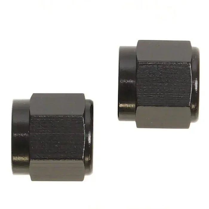 -6AN BLK TUBE NUT