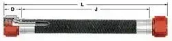 #8 90DEG. ELBOW HOSE END