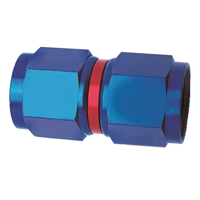 -8AN ST BLK SWIVEL COUPLER