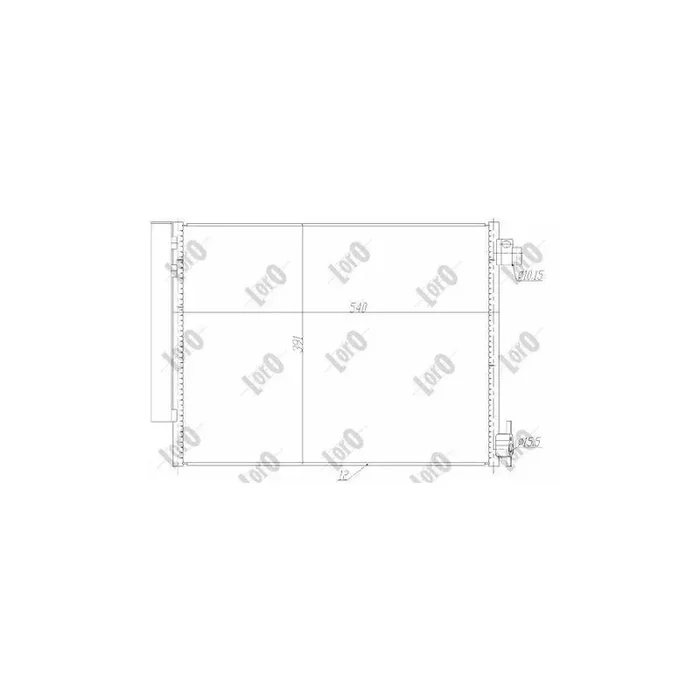 Abakus 0420160049 Air Conditioning Condenser