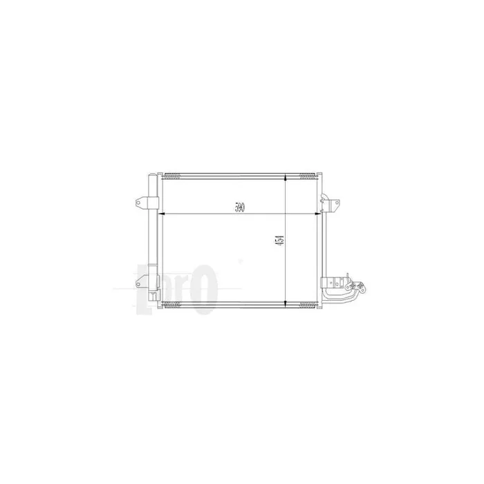 Abakus 0530160017 Air Conditioning Condenser