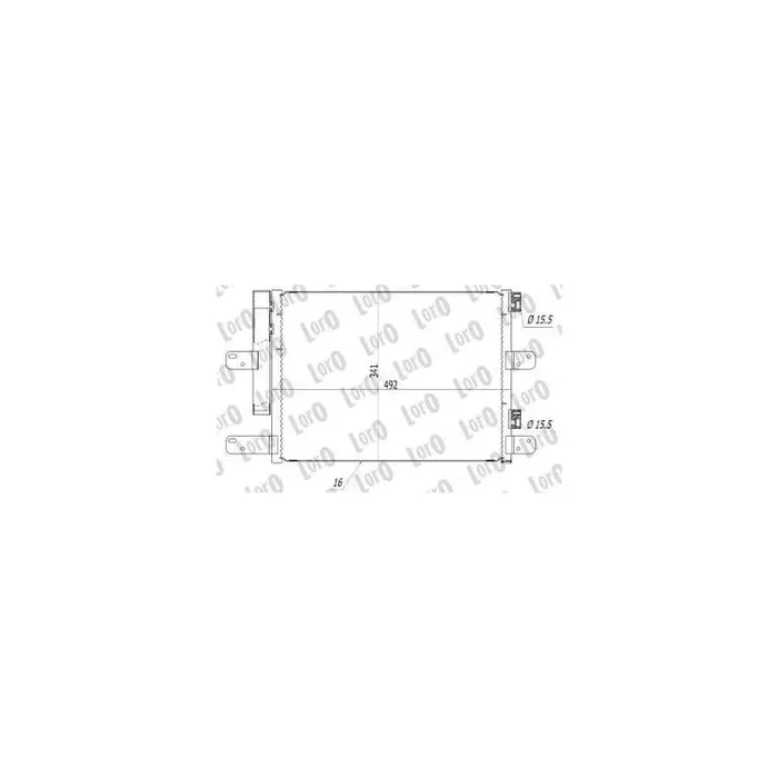 Abakus T1601002 Air Conditioning Condenser