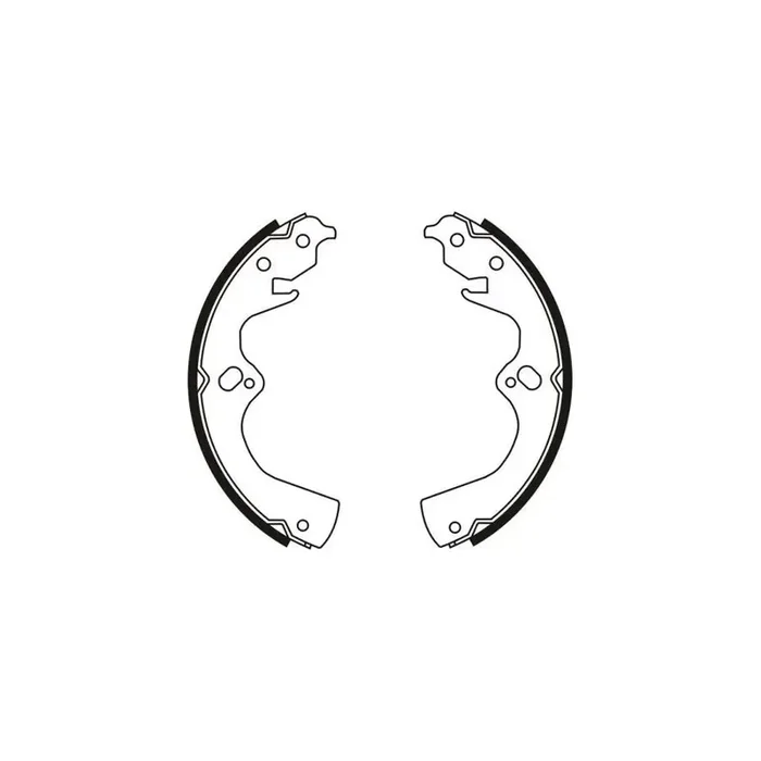 ABE C00309ABE Brake Shoe Set