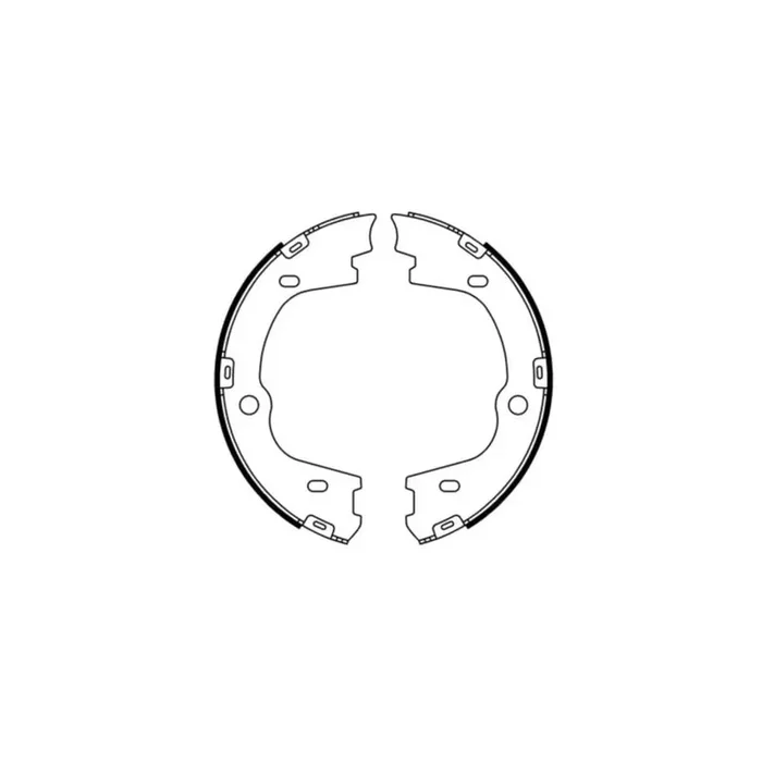 ABE C00531ABE Handbrake Shoes