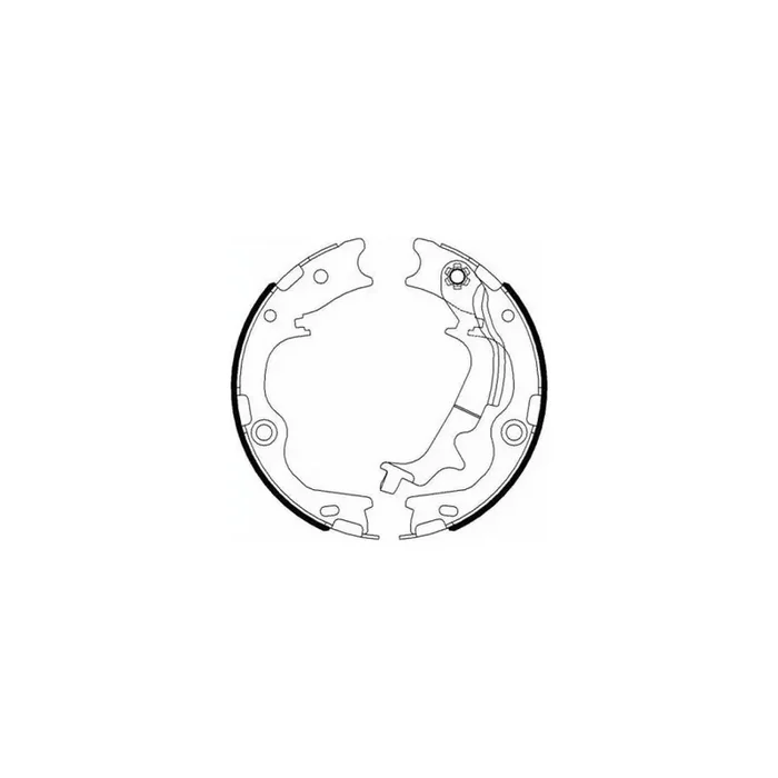 ABE C00533ABE Handbrake Shoes