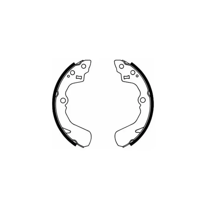 ABE C06012ABE Brake Shoe Set