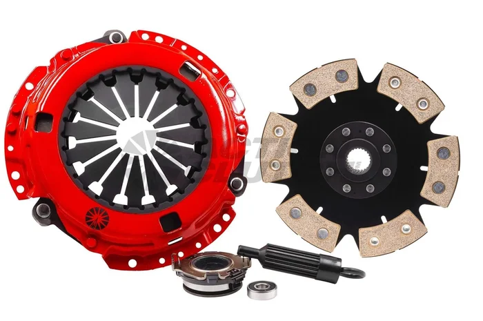 Action Clutch Stage 4 Metallic Rigid Clutch Kit | 1992-2001 Honda Civic 1.5L/1.6L SOHC (ACR-0632)