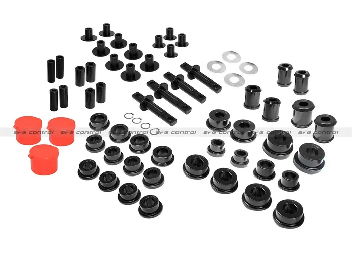 aFe Control – Control Arm Bushing/Sleeve Set 2006-2013 Chevrolet Corvette C6 Z06/ZR1 – Black (470-401002-B)