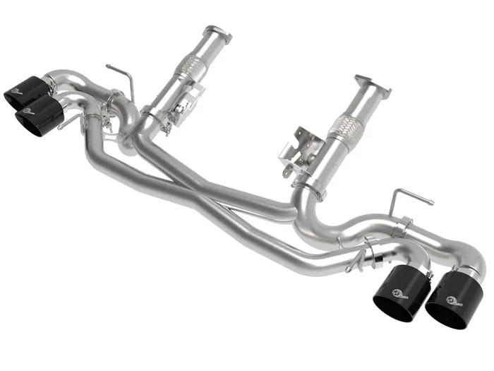 aFe Exhaust Chevy Corvette CB (2020-2022) Mach Force-Xp 304 Stainless Steel without Muffler No PP