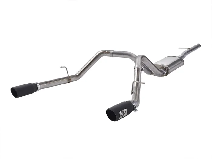 aFe Exhaust Chevy Silverado 1500 (2009-2018) LD (2019-2019) 3 ” Apollo GT Series in 409 Stainless Steel w/ Dual Tips