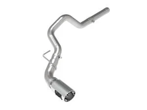 aFe Power Large Bore-HD 3 IN 409 Stainless Steel DPF-Back Exhaust System w/Polished Tip Dodge RAM 1500 EcoDiesel 14-19 V6-3.0L (td) – 49-42065-P
