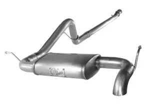 aFe Power MACH Force-Xp 2-1/2 IN 409 Stainless Steel Cat-Back Hi-Tuck Exhaust System Jeep Wrangler (JK) 12-18 V6-3.6L – 49-46212