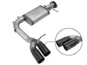 aFe Power MACH Force-Xp 3 IN 409 Stainless Steel Cat-Back Exhaust System w/ Black Tip GM Colorado/Canyon 17-22 V6-3.6L – 49-44096-B