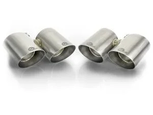 aFe Power MACH Force-Xp 304 Stainless Steel OE Replacement Exhaust Tips Polished Porsche 911 Carrera S (991) 12-16 H6-3.8L – 49C36416-P